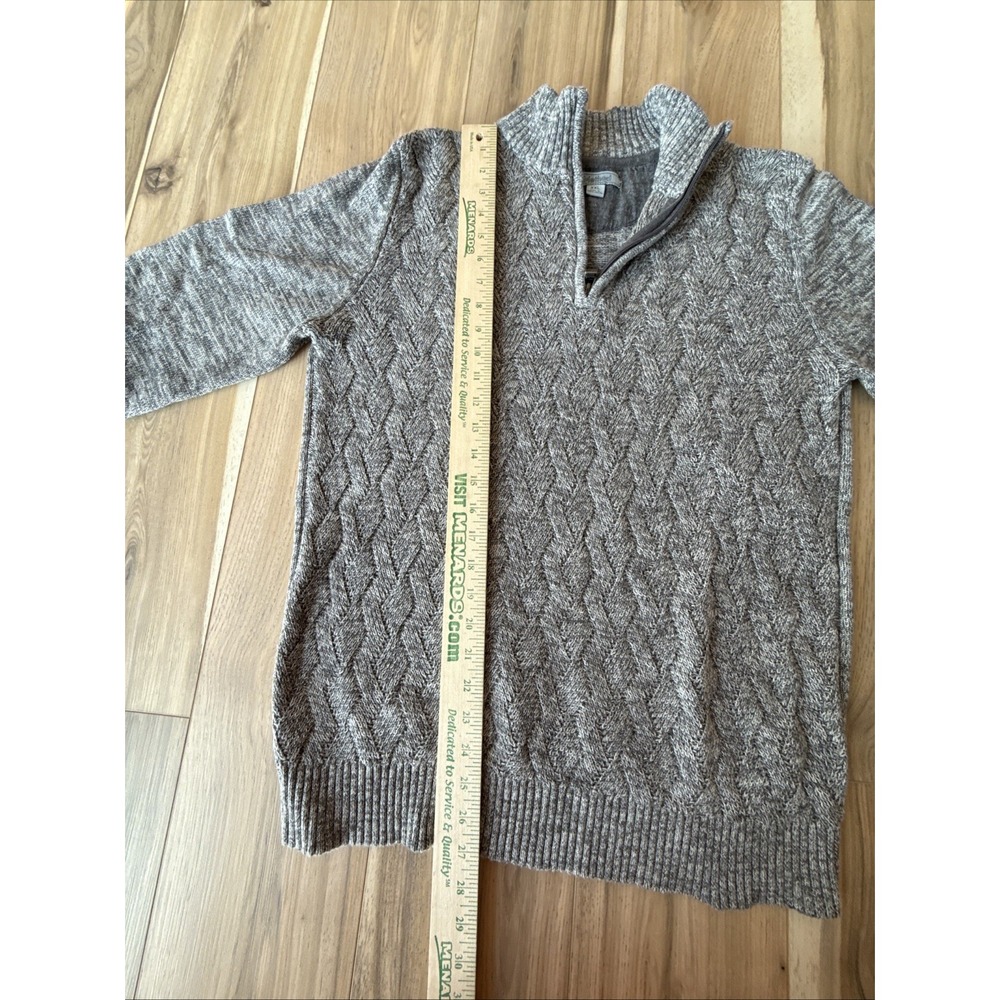 Method Men's Long Sleeve Quarter Zip Knit Sweater XxL‎ Gray j367 - Picture 5 of 6